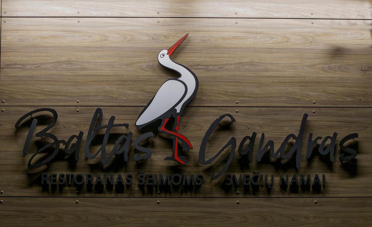 Hotel Baltas Gandras Naisiai Exterior foto